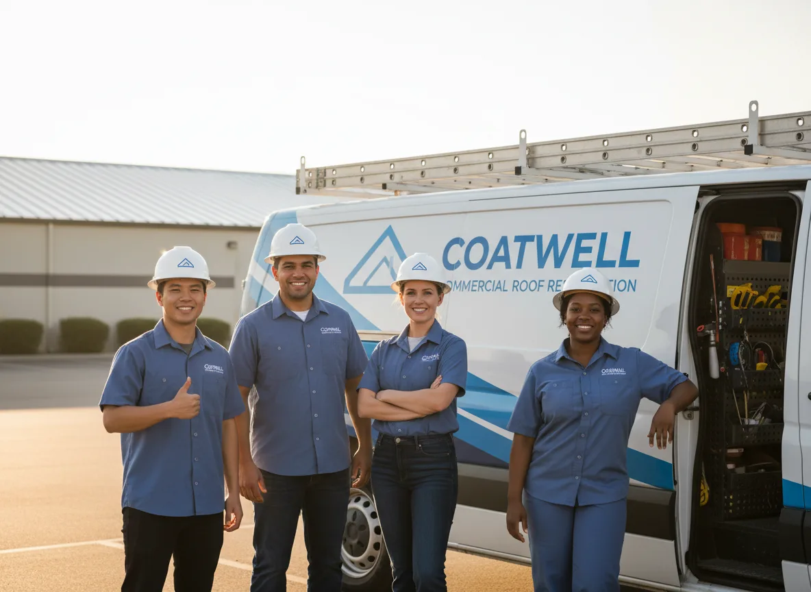 Commercial roof coating company in New Berlin, IL